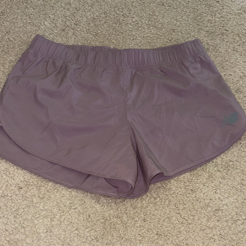New Balance Lavender Athletic Shorts